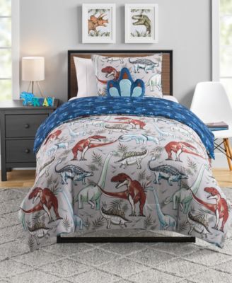 Kids Patterned 3-Piece Comforter Set, Twin