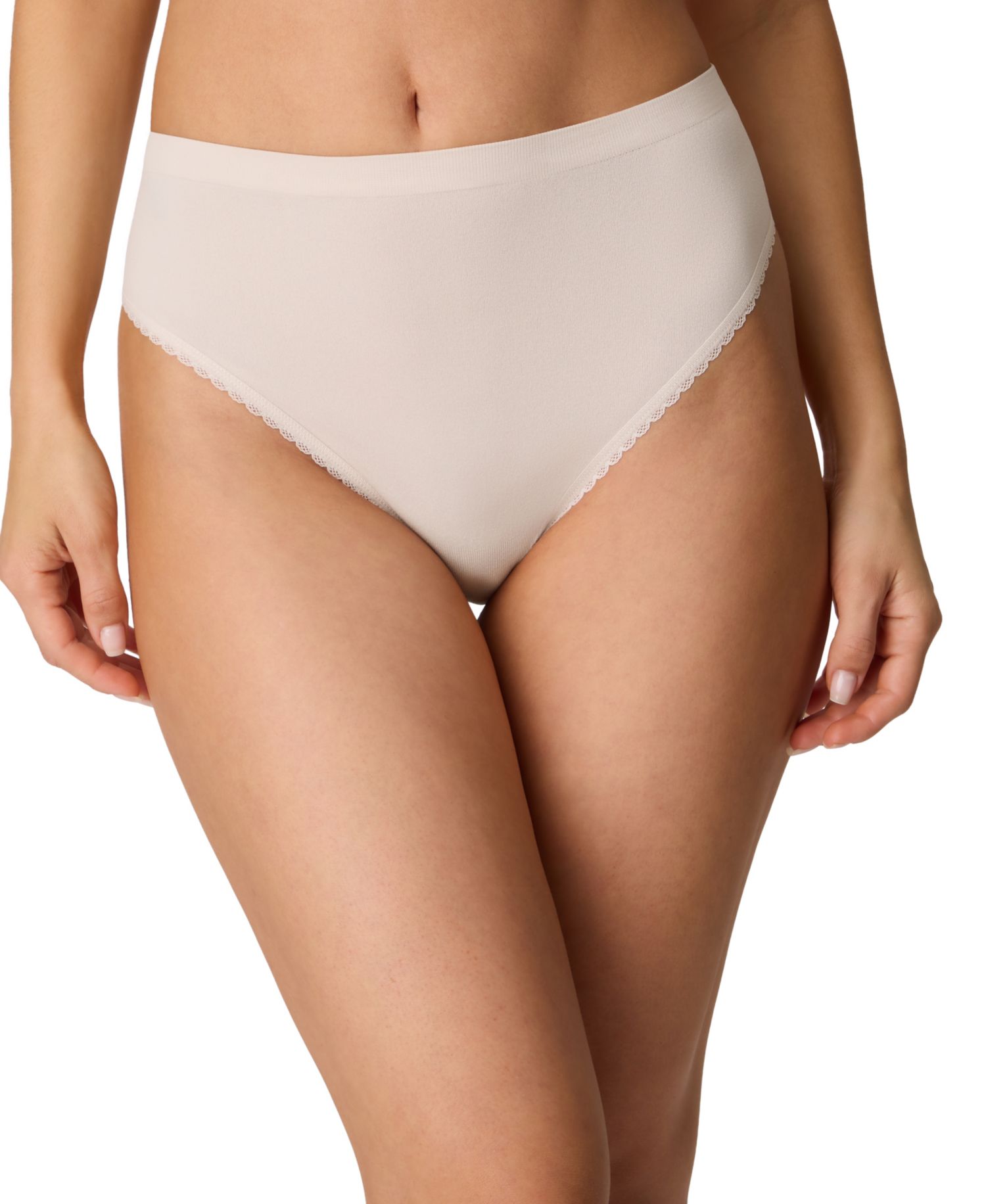 Women's Seamless High-Cut Brief Panty, DMSMLC