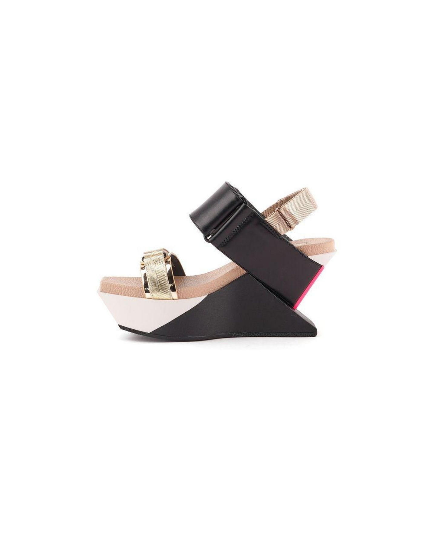 Женские сандалии United Nude Delta Run Wedge, цвет: Бежевый — фото 3