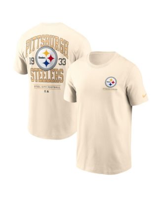 Men's Natural Pittsburgh Steelers Freestyle Essential T-Shirt
