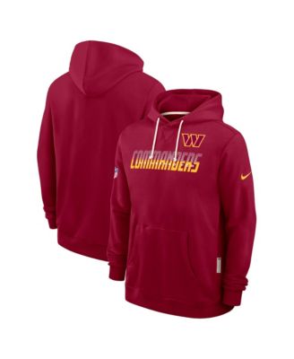 Men's Burgundy Washington Commanders Sideline Standard Issue Dri-FIT Hoodie