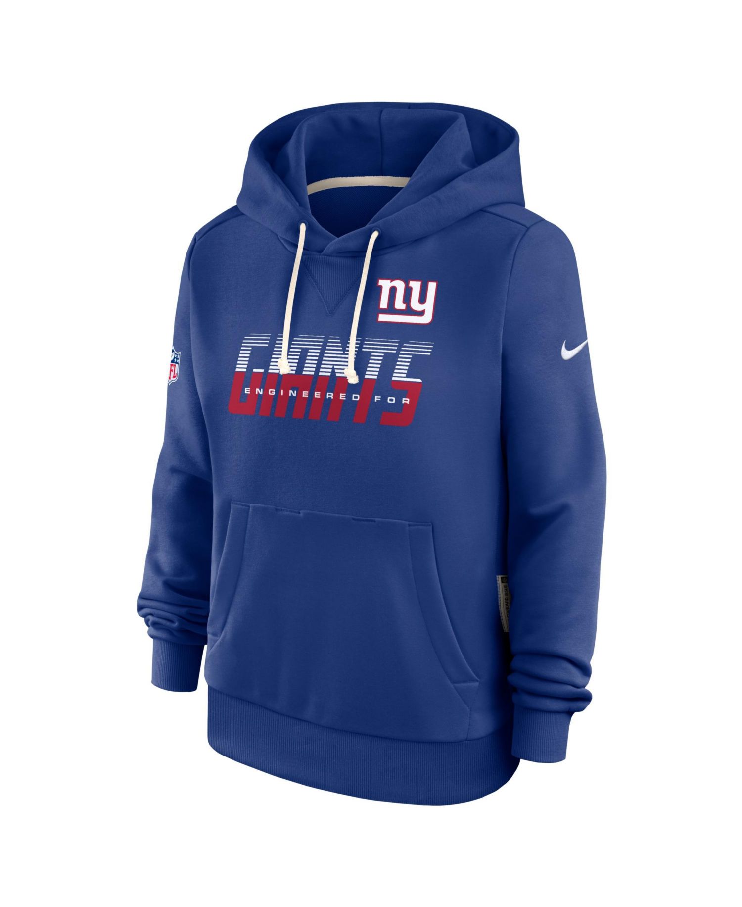 Women's Royal New York Giants Sideline Standard Issue Dri-FIT Hoodie