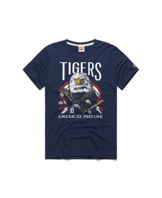 Men's Navy Detroit Tigers America's Pastime Tri-Blend T-Shirt