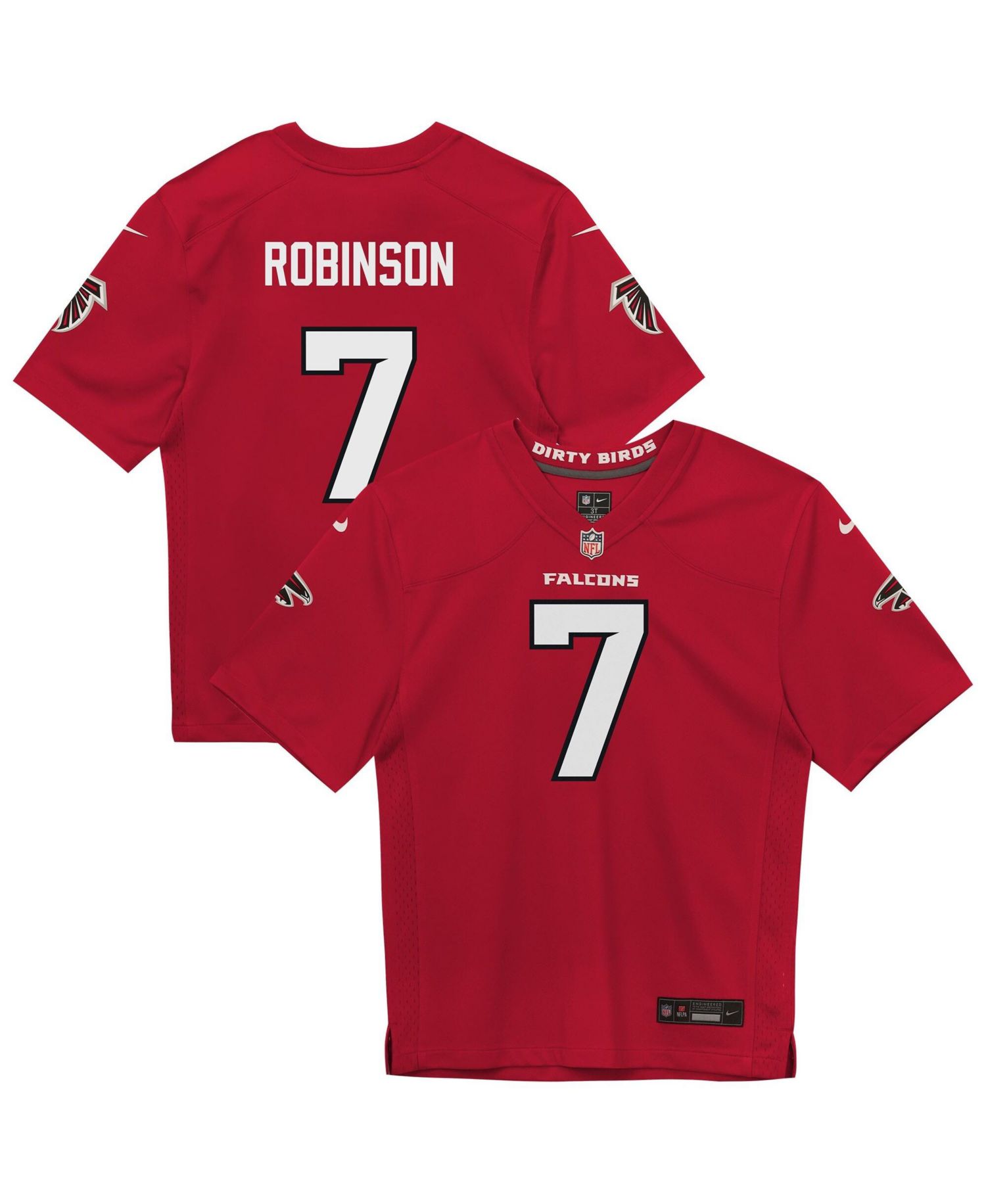 Preschool Bijan Robinson Red Atlanta Falcons Team Game Jersey
