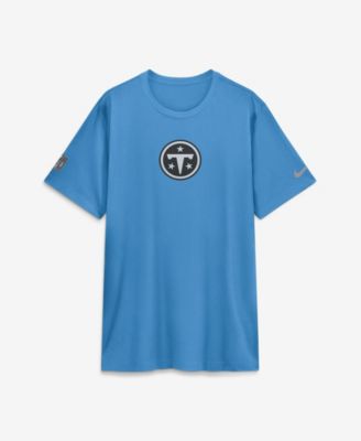 Men's Light Blue Tennessee Titans Sideline Lead The Charge Legend Dri-FIT T-Shirt