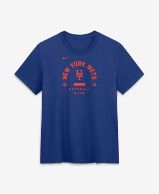 Women's Royal New York Mets Authentic Collection Early Work Tri-Blend Dri-FIT T-Shirt