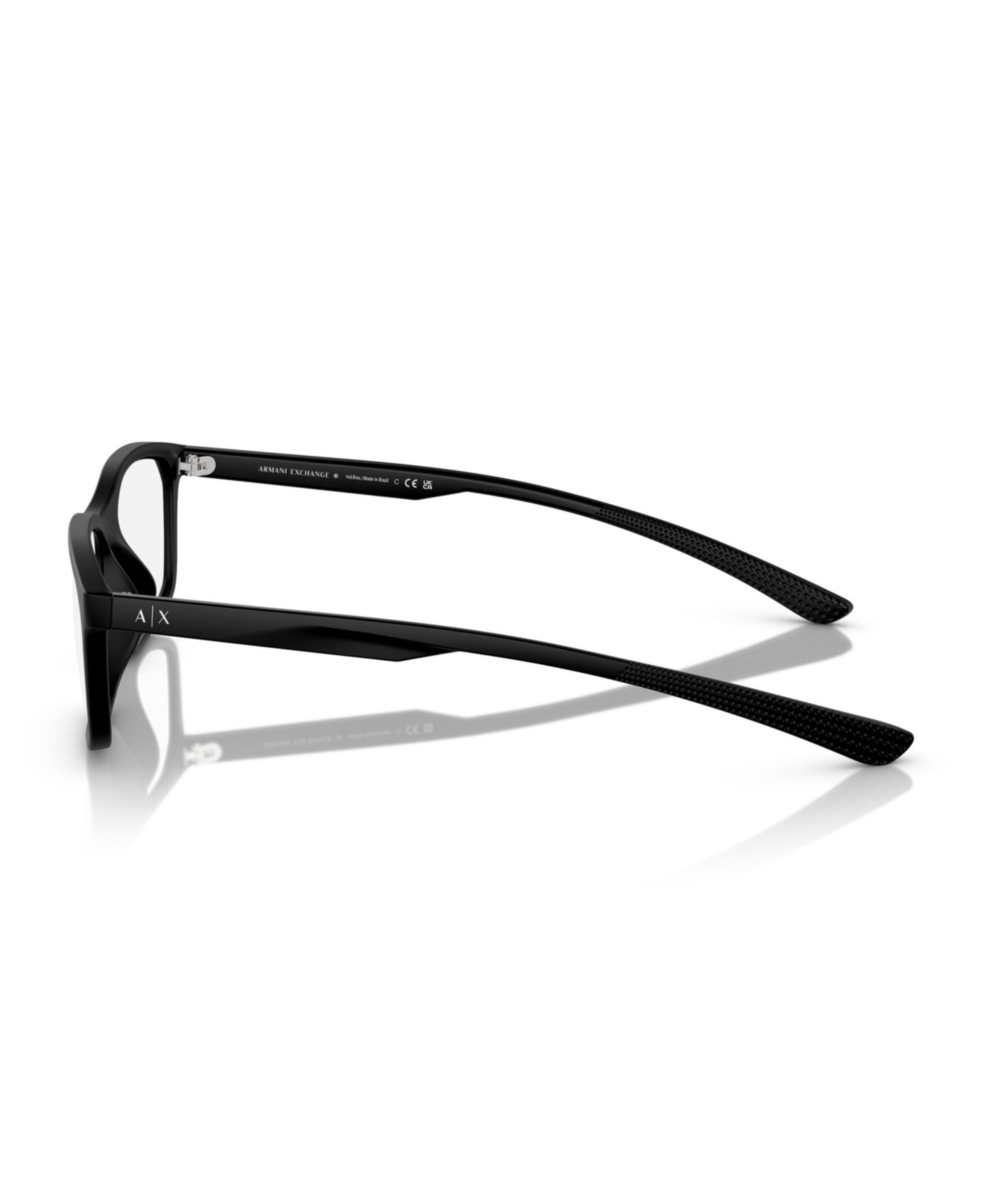 Мужские очки A|X Armani Exchange Eyeglasses, AX3108U, цвет: Матовый чёрный — фото 3