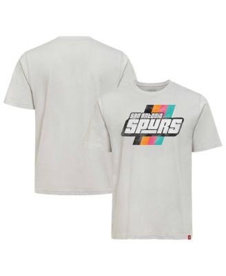 Men's and Women's Silver San Antonio Spurs Duke Alva T-Shirt