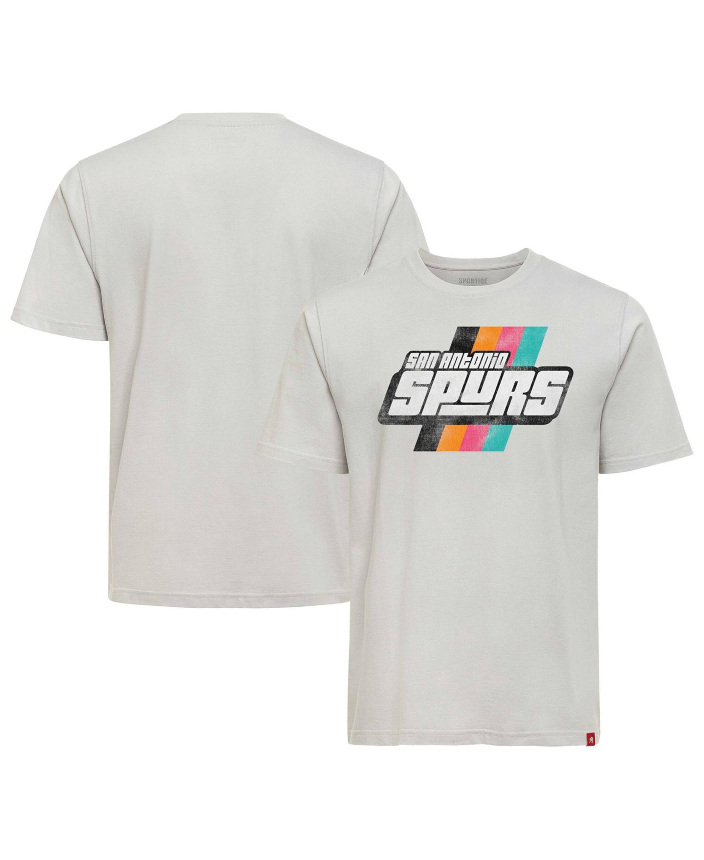 Футболка Sportiqe Silver San Antonio Spurs Duke Alva — фото 1