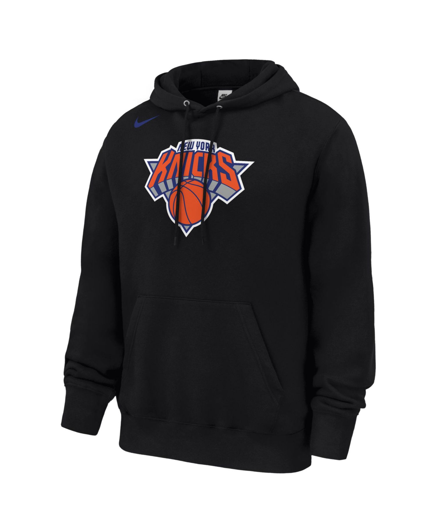 Men's Black New York Knicks Club Fleece Hoodie