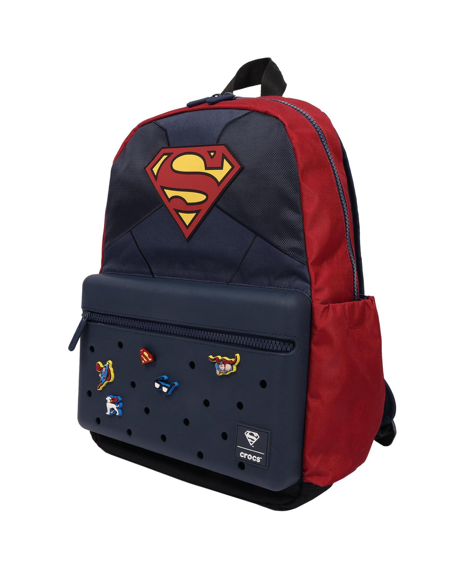 DC Comics Superman x Backpack with Jibbitz Charms