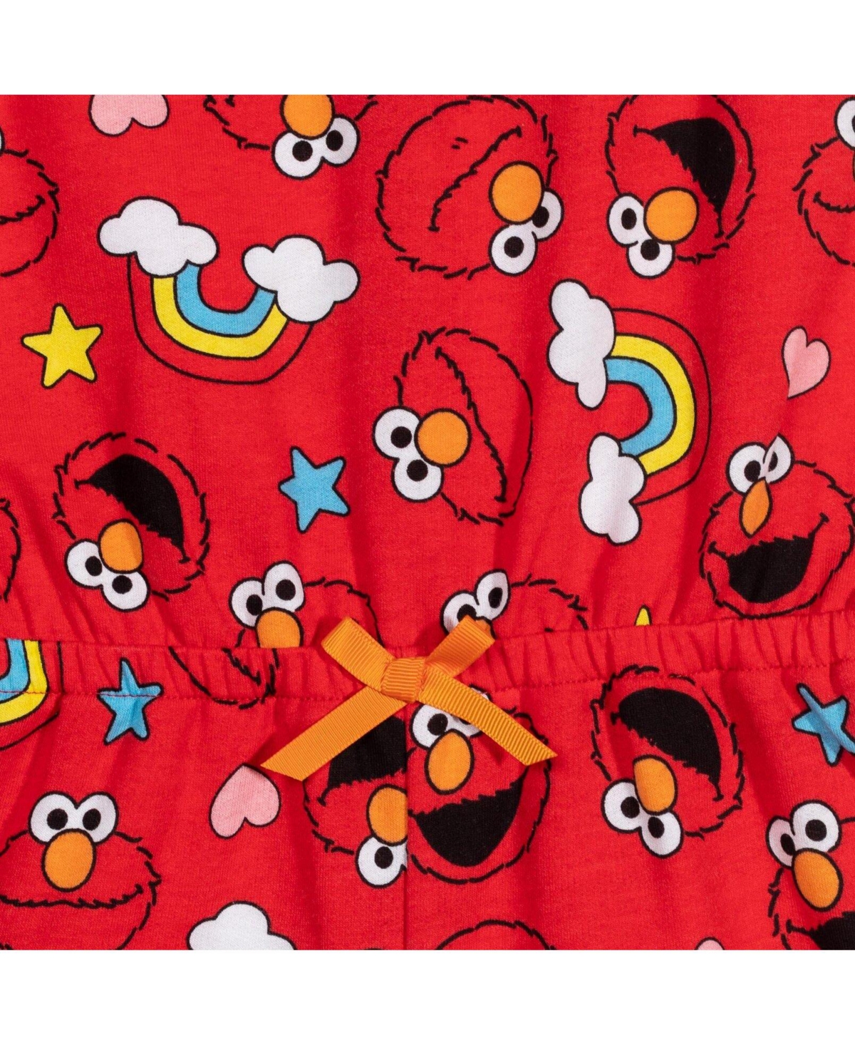 Sesame Street Elmo Toddler Girls' Sleeveless One Piece Romper