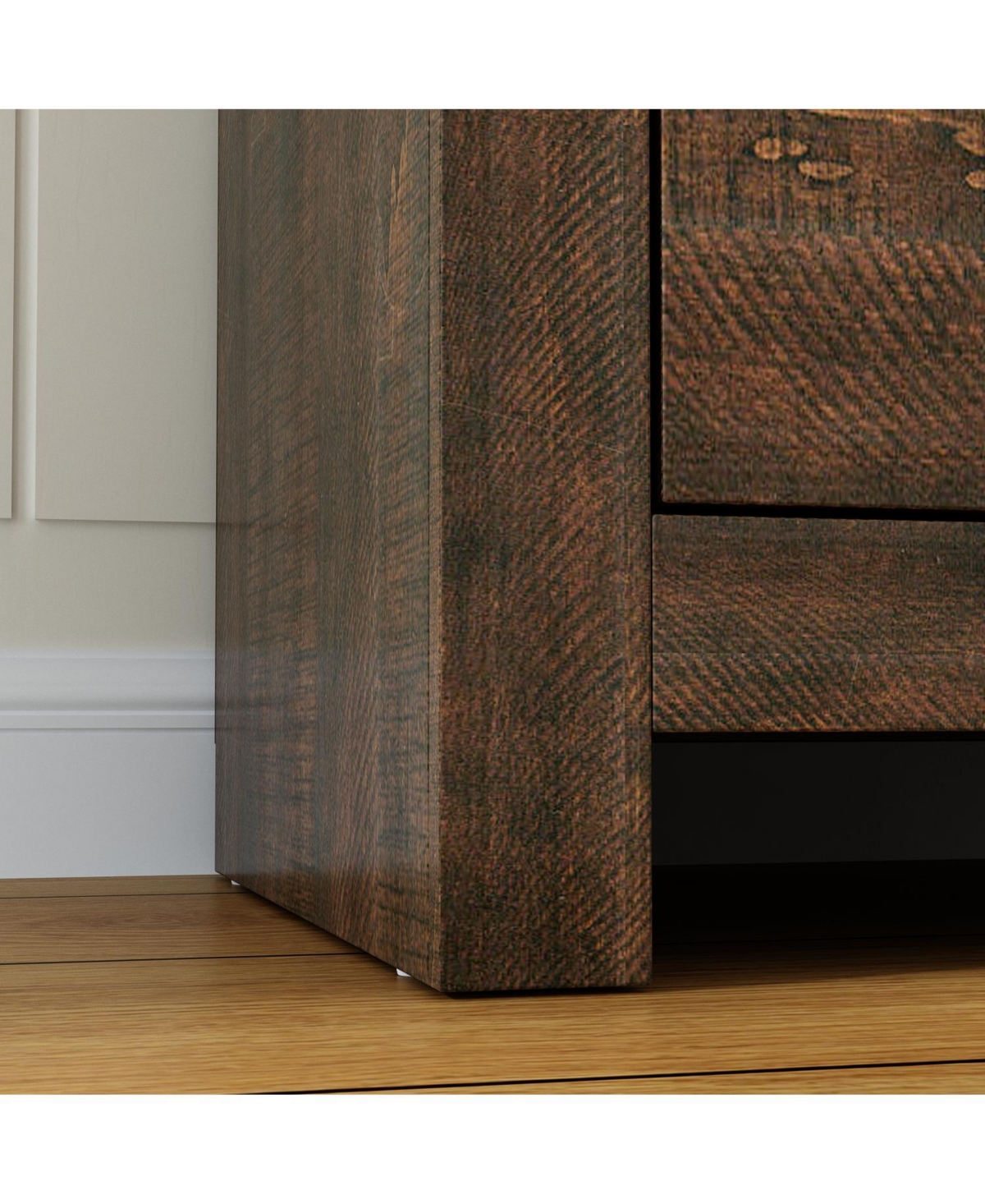 Homsee 6-Drawer Chest of Drawers - 63-Inch-Wide Storage Cabinet with Handles | Tall Dresser for Bedroom, Living Room