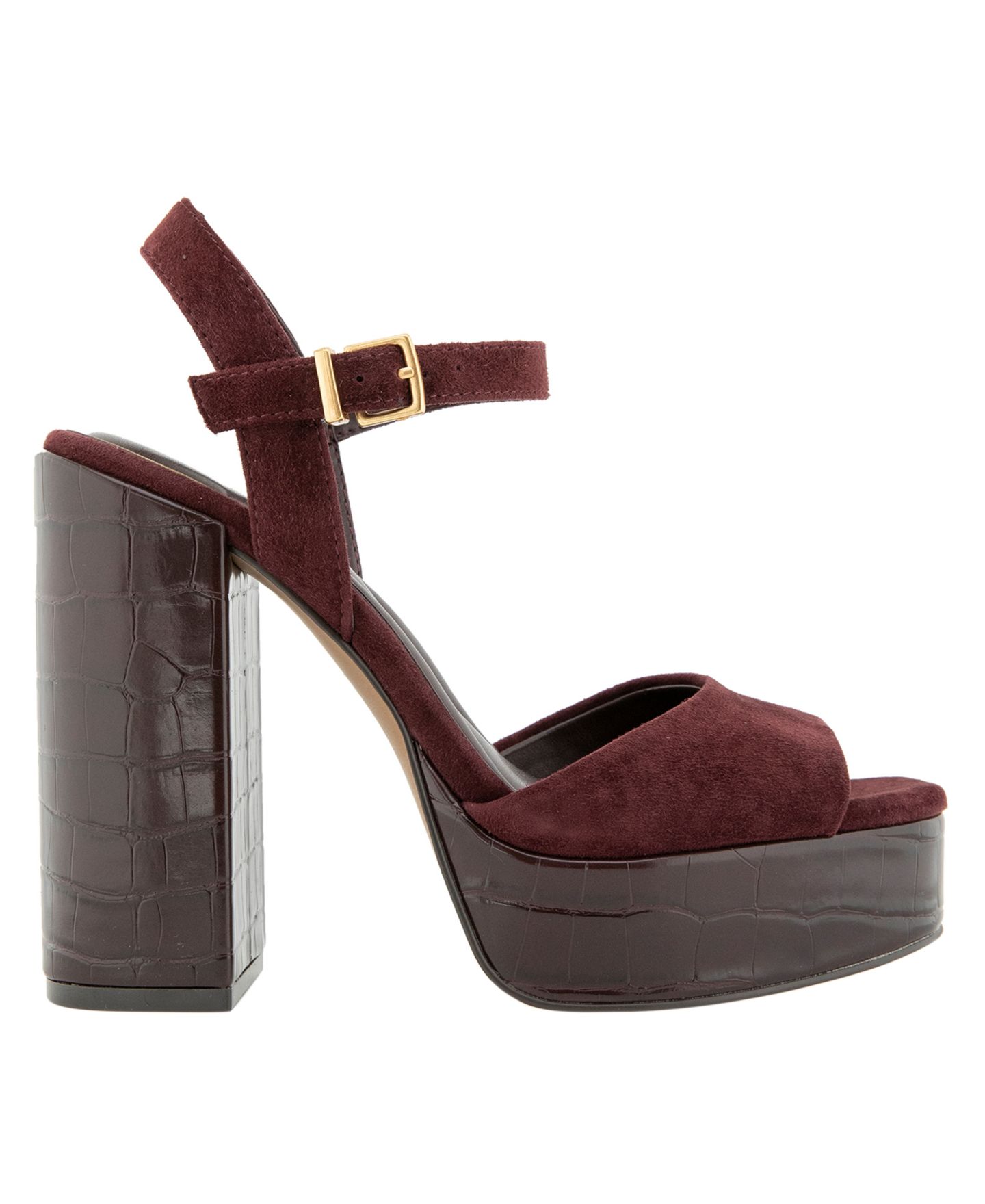 Женские сандалии Kenneth Cole New York Parton Platform Dress Sandals, цвет: Замшевый — фото 2