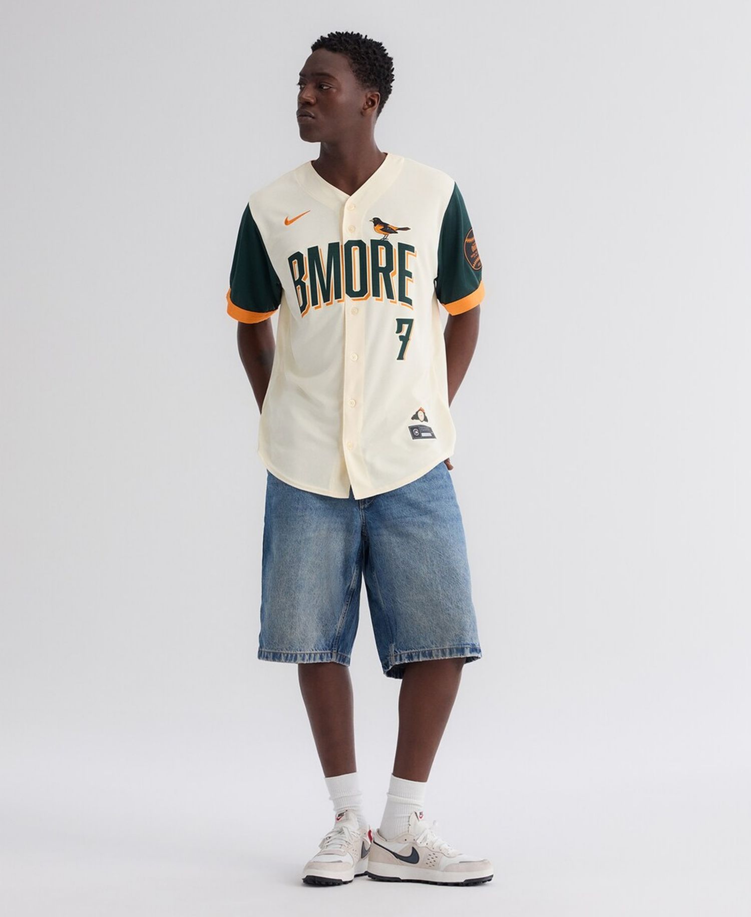 Men's Jackson Holliday Natural Baltimore Orioles 2026 City Connect Stadium Jersey