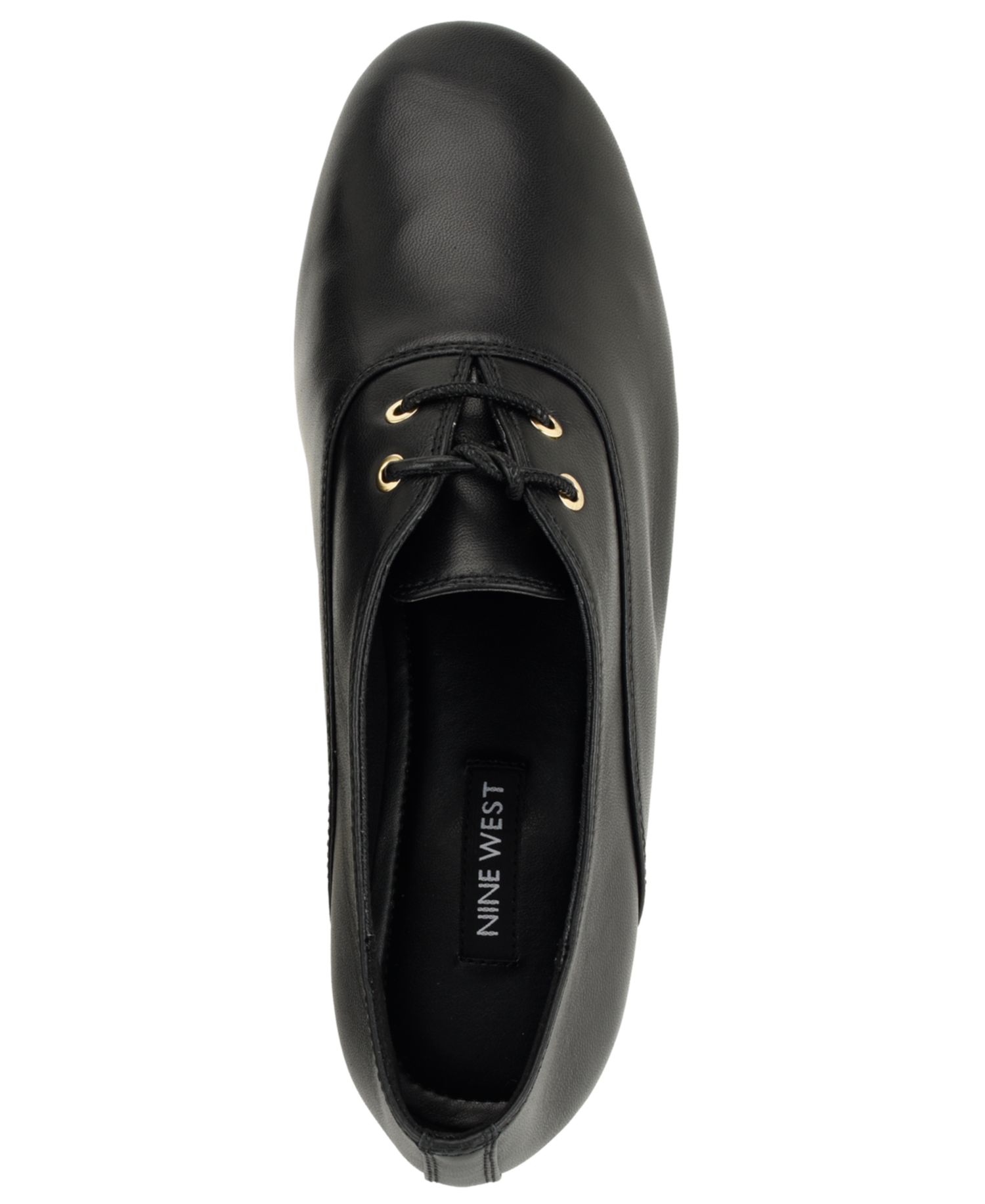 Women's Jazzy Leather Lace-up Oxford Flats