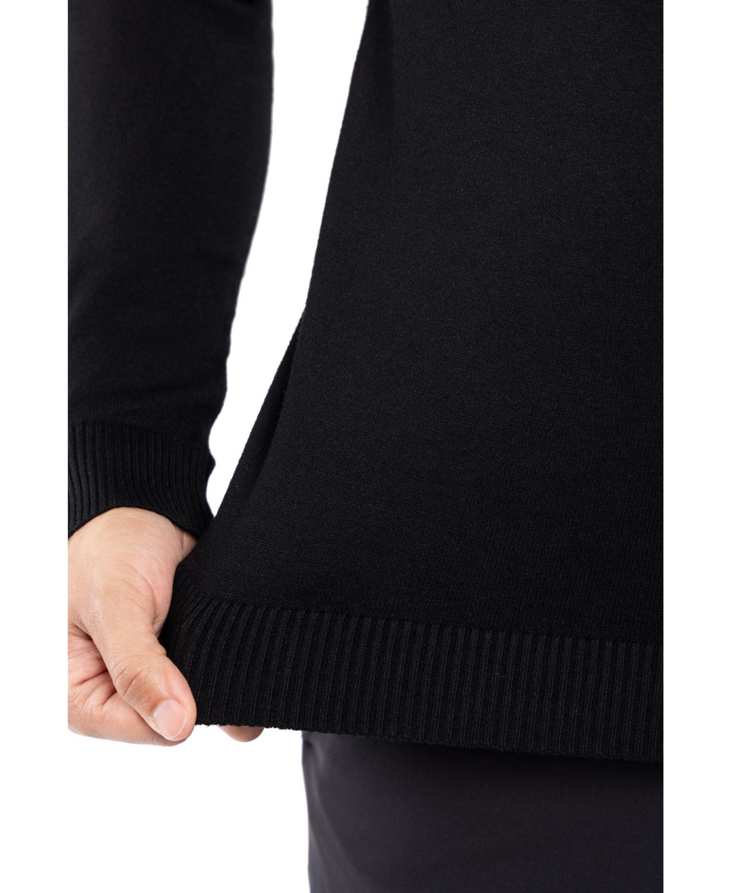 Big & Tall Mock Neck Sweater
