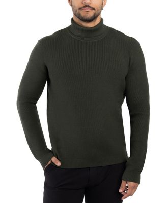 Men's SPRING + MERCER Ribbed Turtle Neck Sweater
