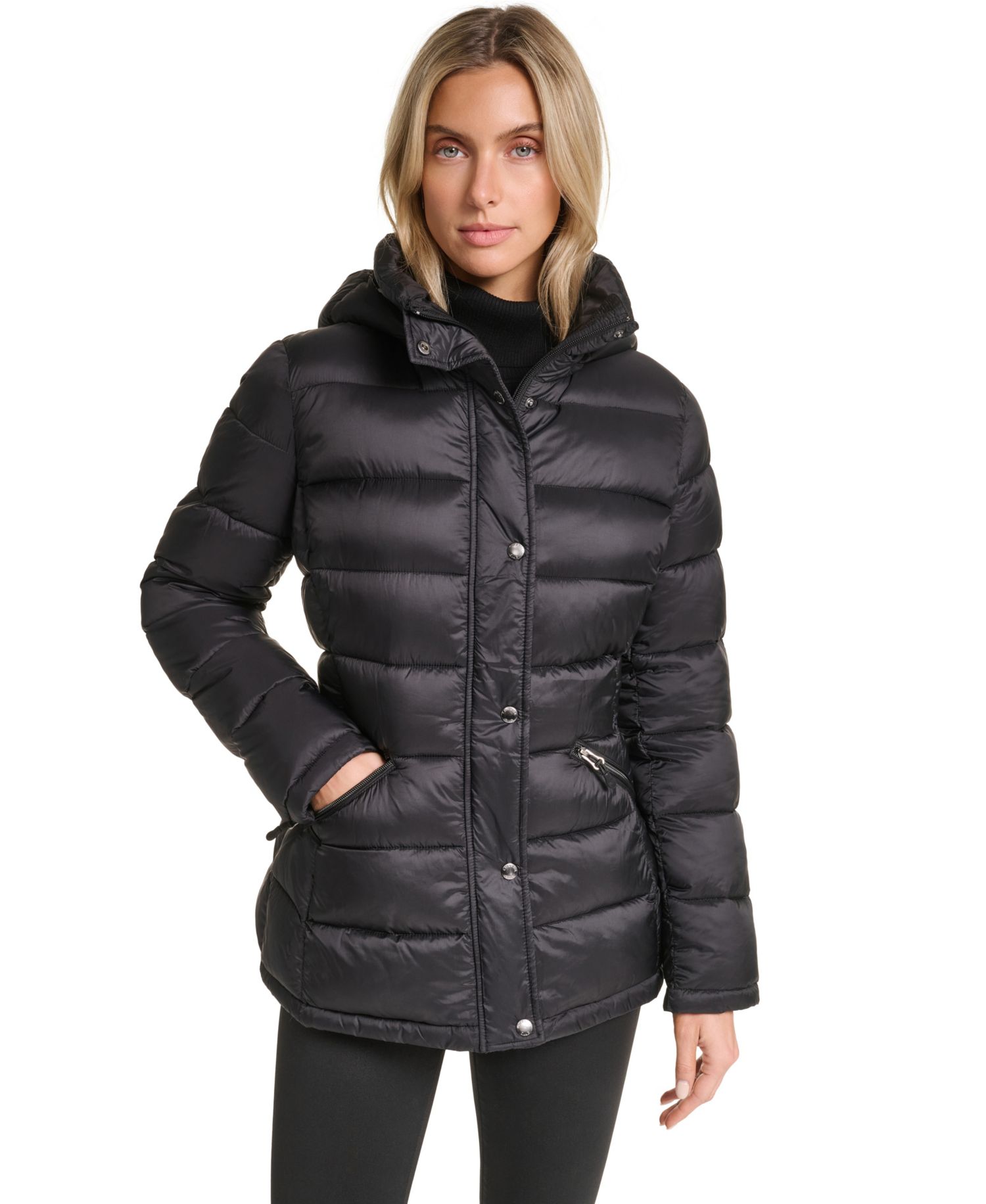 Women's Packable Hooded Puffer Coat