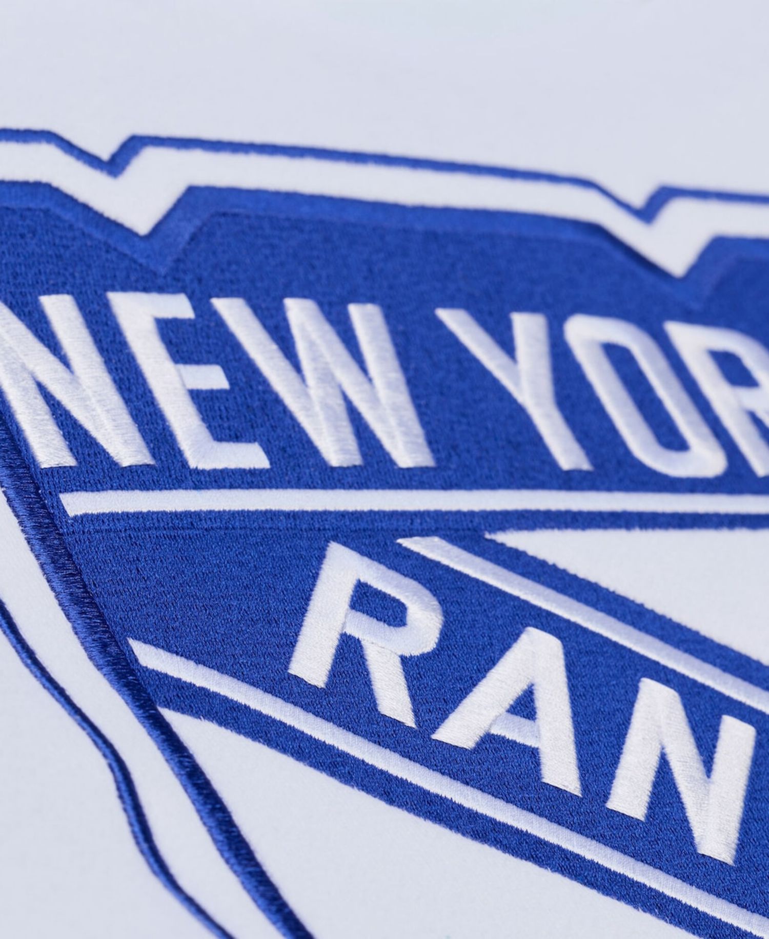 Men's White New York Rangers Arctic Fleece Hoodie