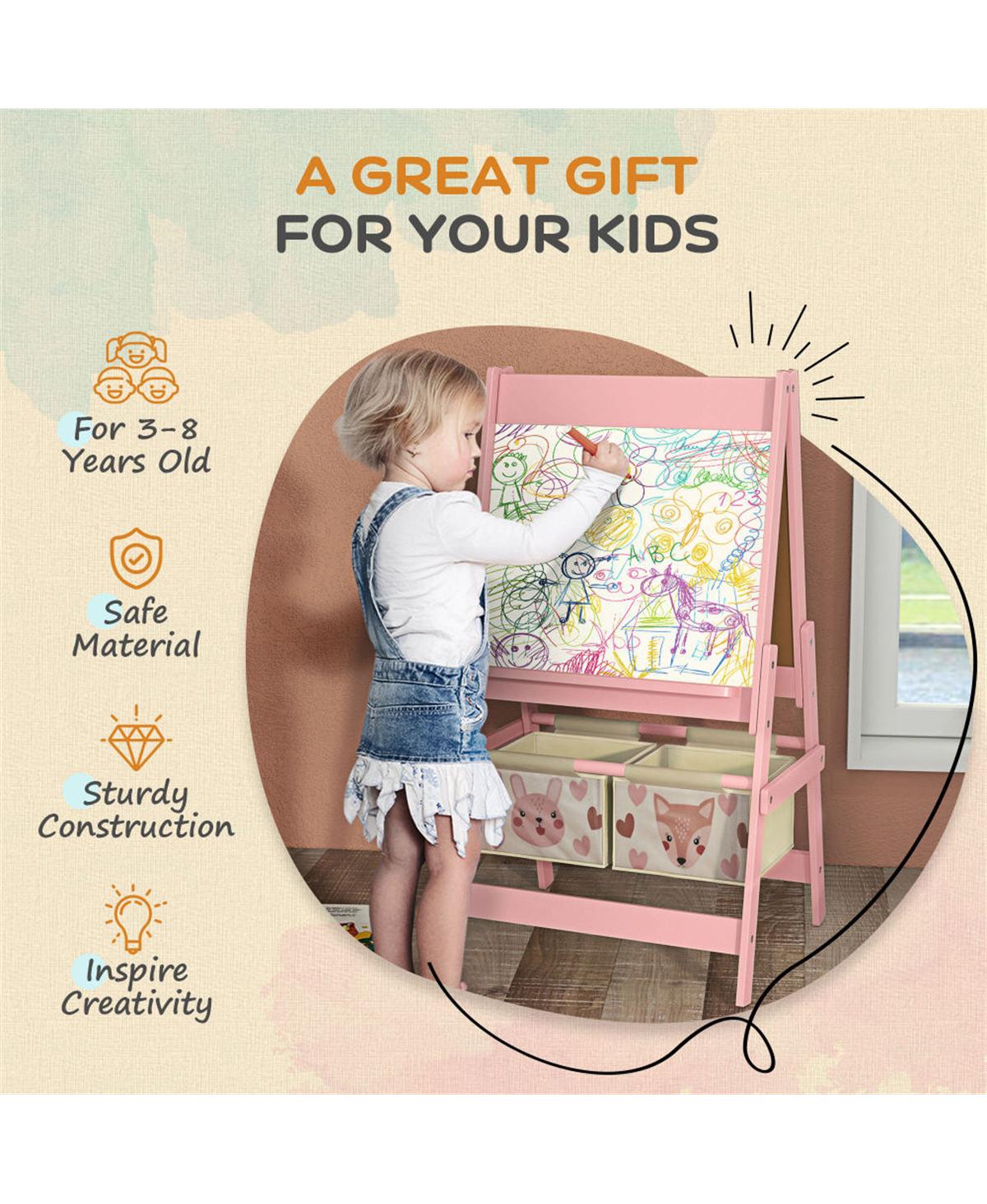 Yobtop Art Easel for Kids