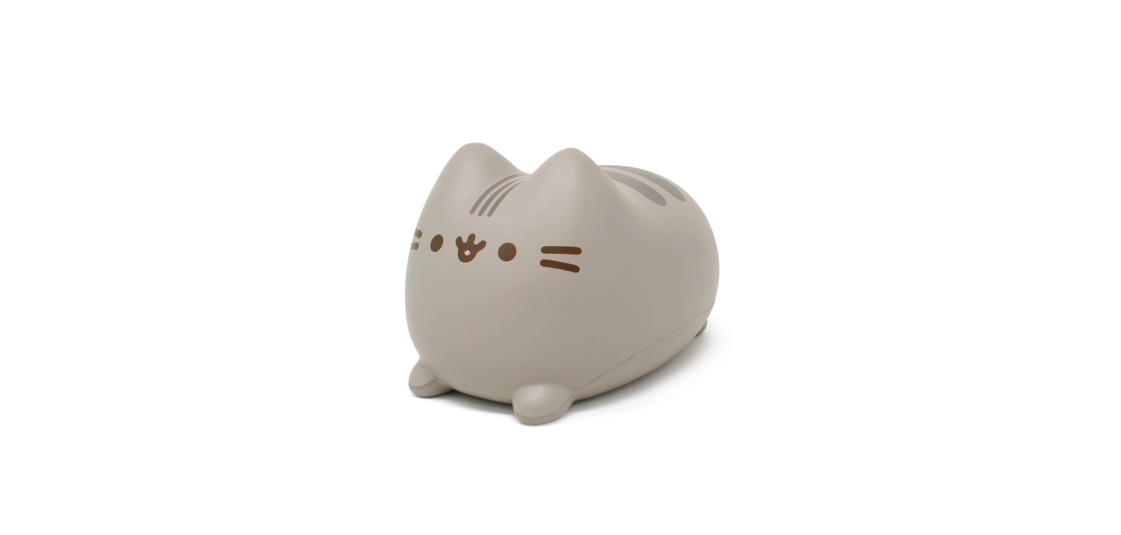 Hamee Squishy Jumbo Toy Pusheen Figure Slow Rising Cute Birthday Gift, Stress Relief, Collectible Deskterior Play Doll - Santa Hat Christmas