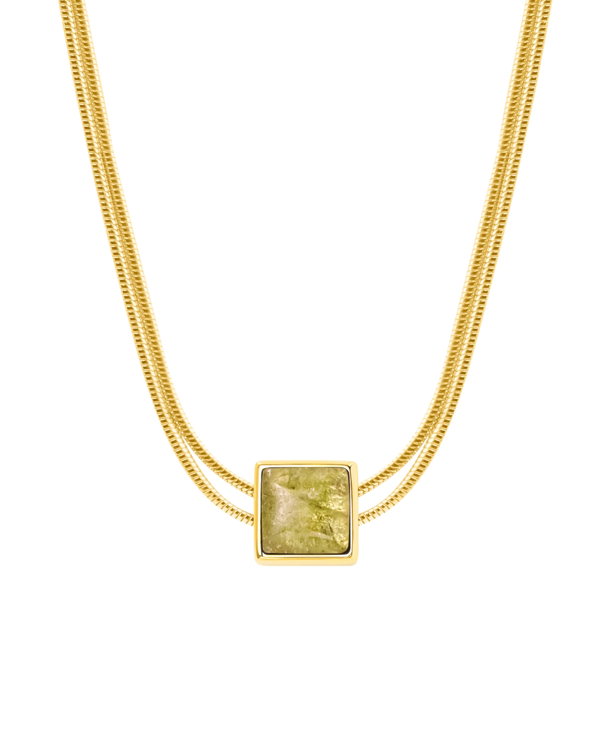 Motivate & Inspire - Peridot Evil Eye August Birthstone Necklace