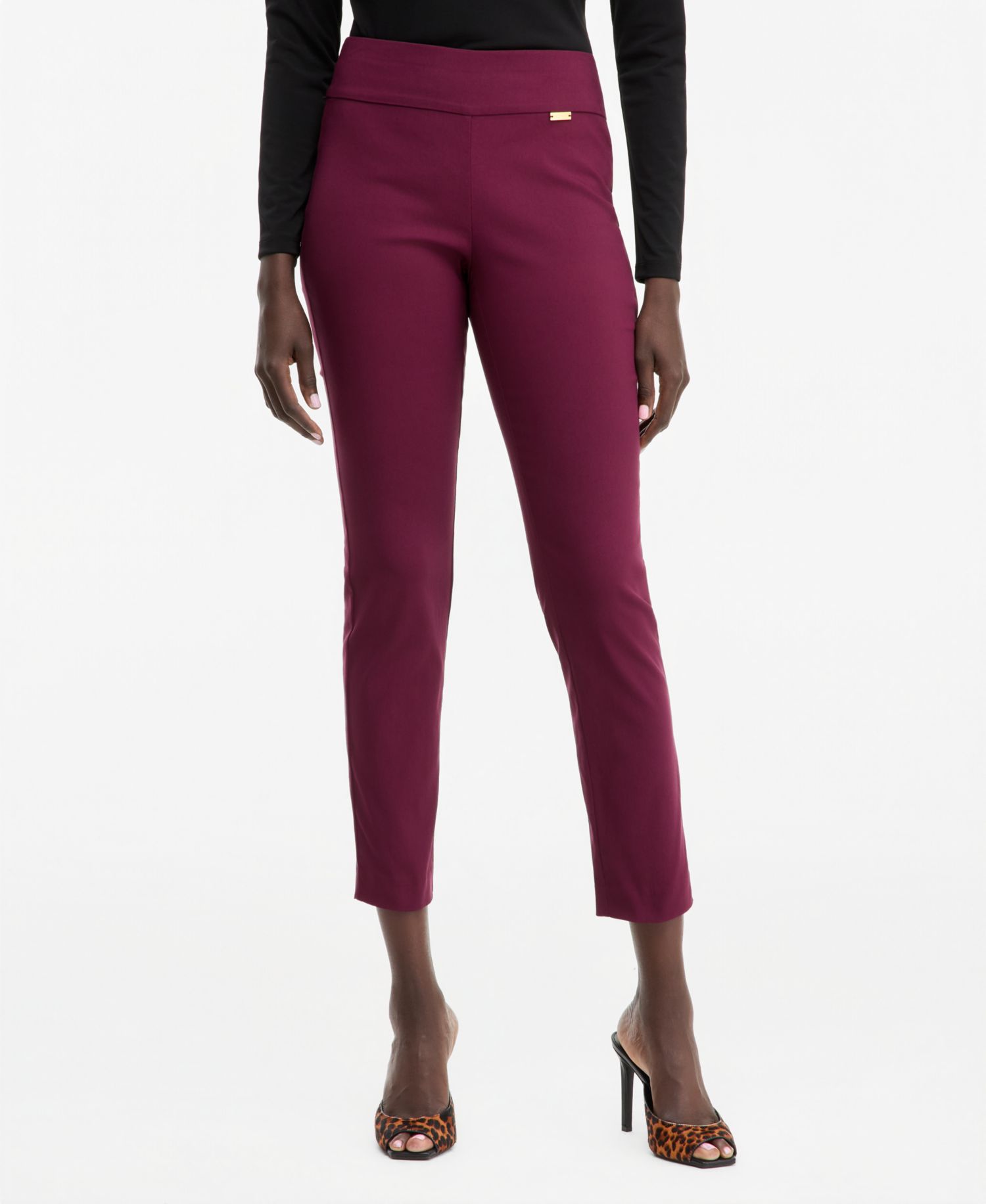 Women's Mid-Rise Skinny Pants, Regular & Short Lengths