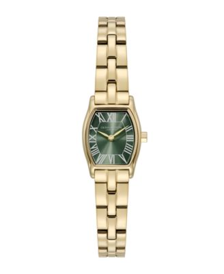 Women's Cambridge Gold-Tone Stainless Steel Bracelet Watch 17.7mm