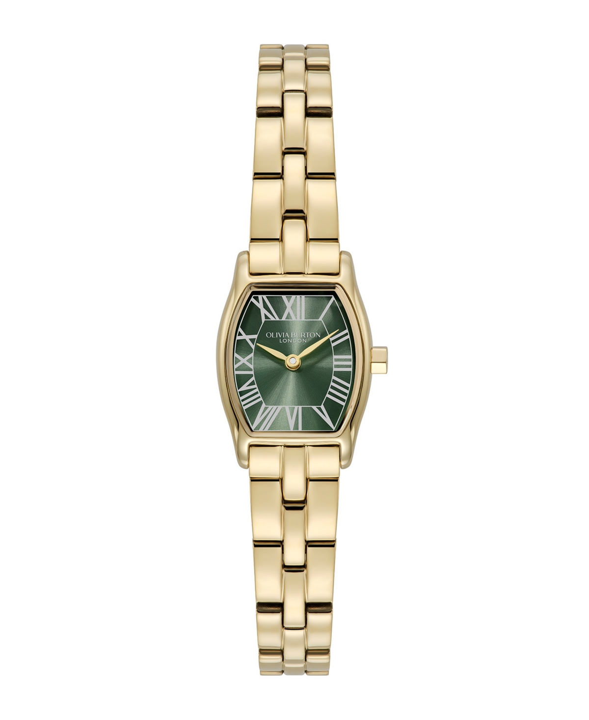 Olivia Burton Women's Cambridge Gold-Tone Stainless Steel Bracelet Watch 17.7mm