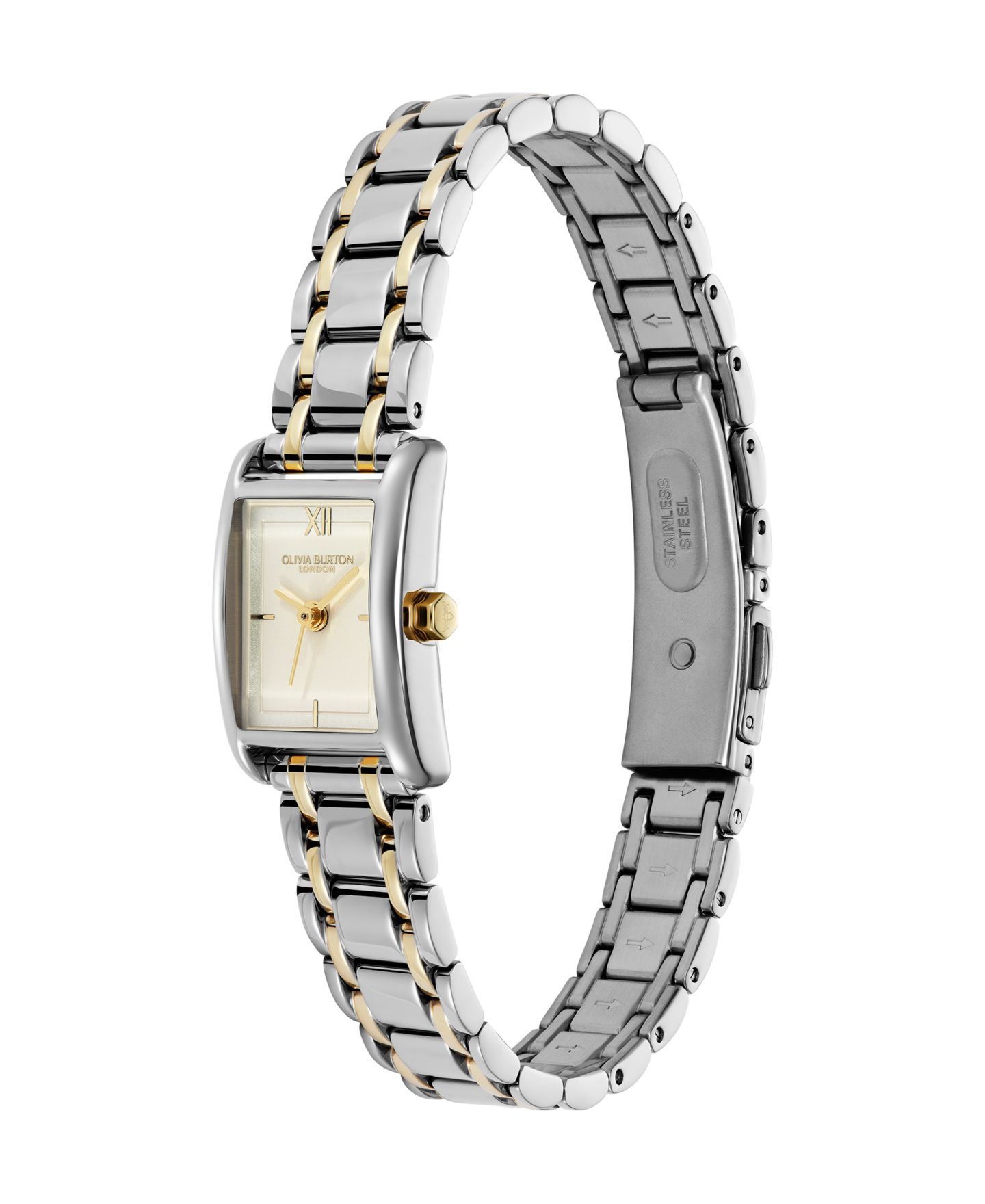 Женские часы Olivia Burton Mini Grove Two-Tone Stainless Steel Bracelet Watch 16mm — фото 4