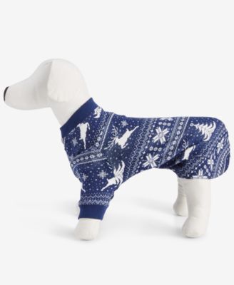 Deer Fairisle Pet Pajamas