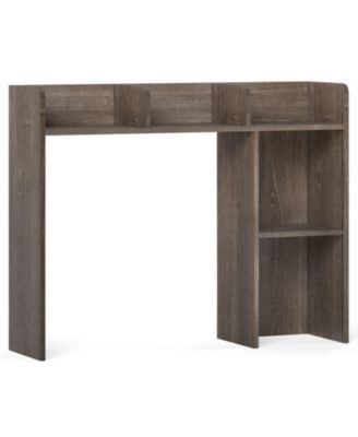 3-Tier Multipurpose Desk Bookshelf with 4 Shelves
