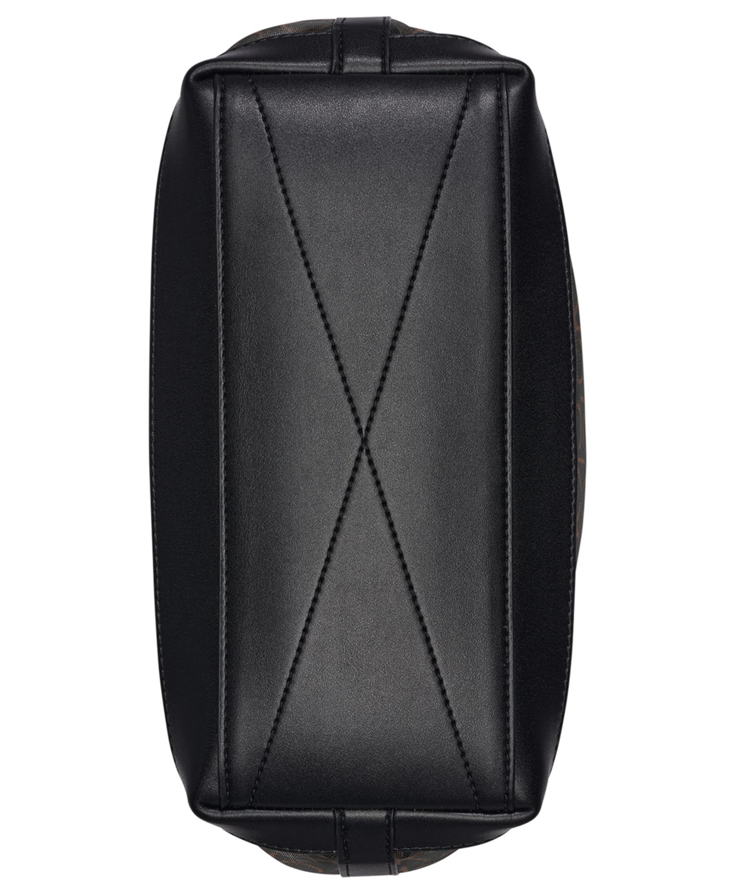 Женская сумка Calvin Klein Averil Signature Mesh Large Crossbody Handbag, цвет: Коричневый хаки / Чёрный — фото 5