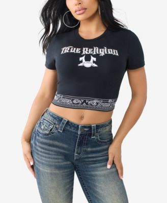 Women's Crystal Bandeau T-Shirt