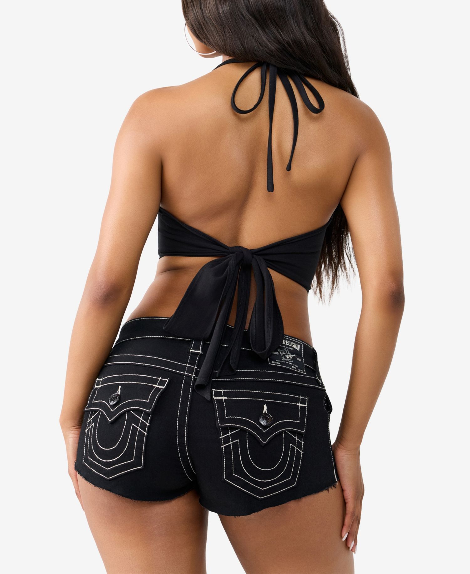 Women's Buddha Sweetheart Tie Top
