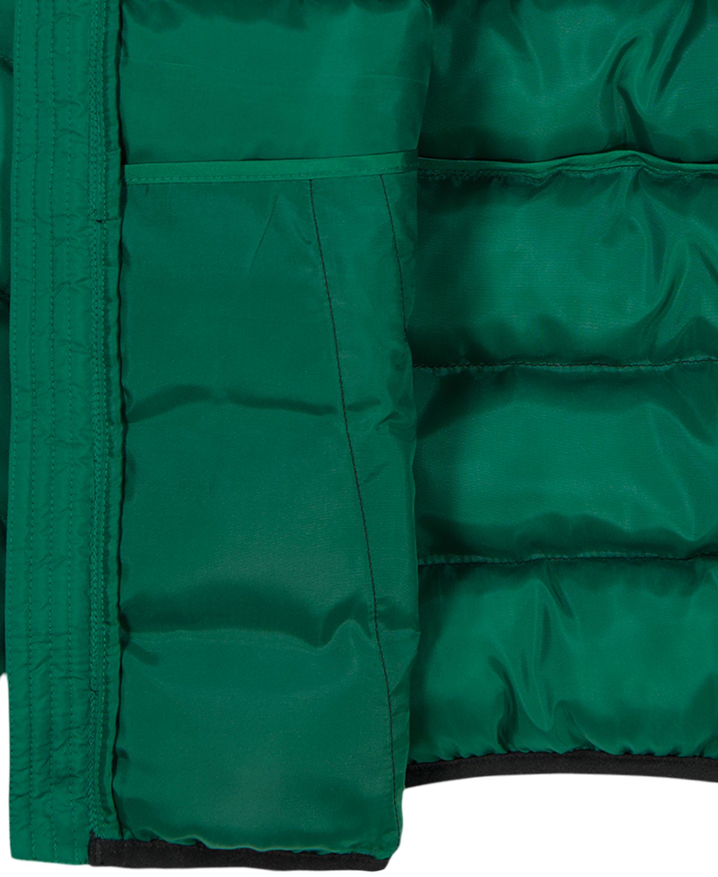 Куртка Under Armour Logo Full-Zip Puffer Hooded Jacket для мальчиков, цвет: Бежевый / Чёрный — фото 32