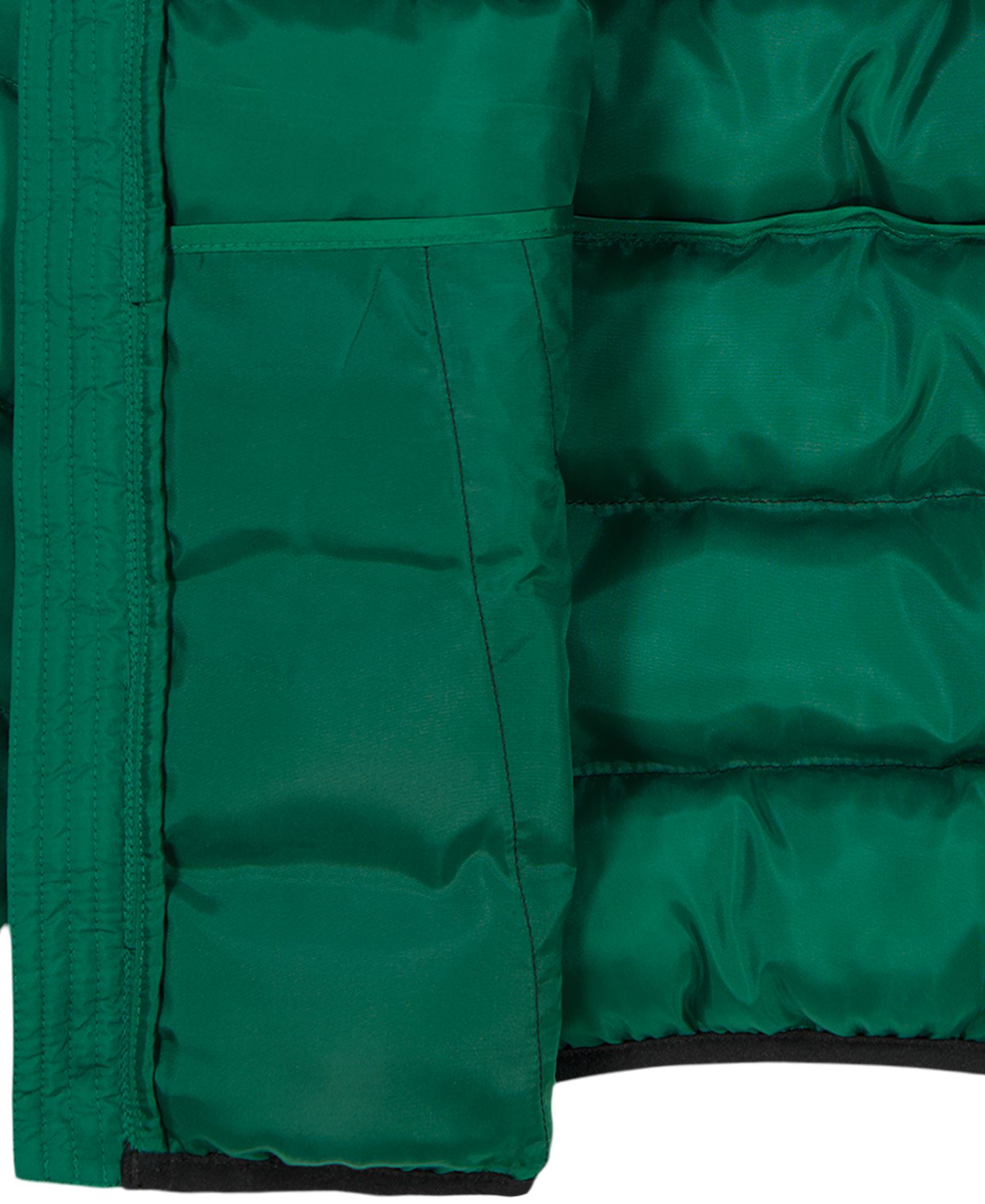 Boys' 8-20 Logo Full-Zip Puffer Hooded Jacket