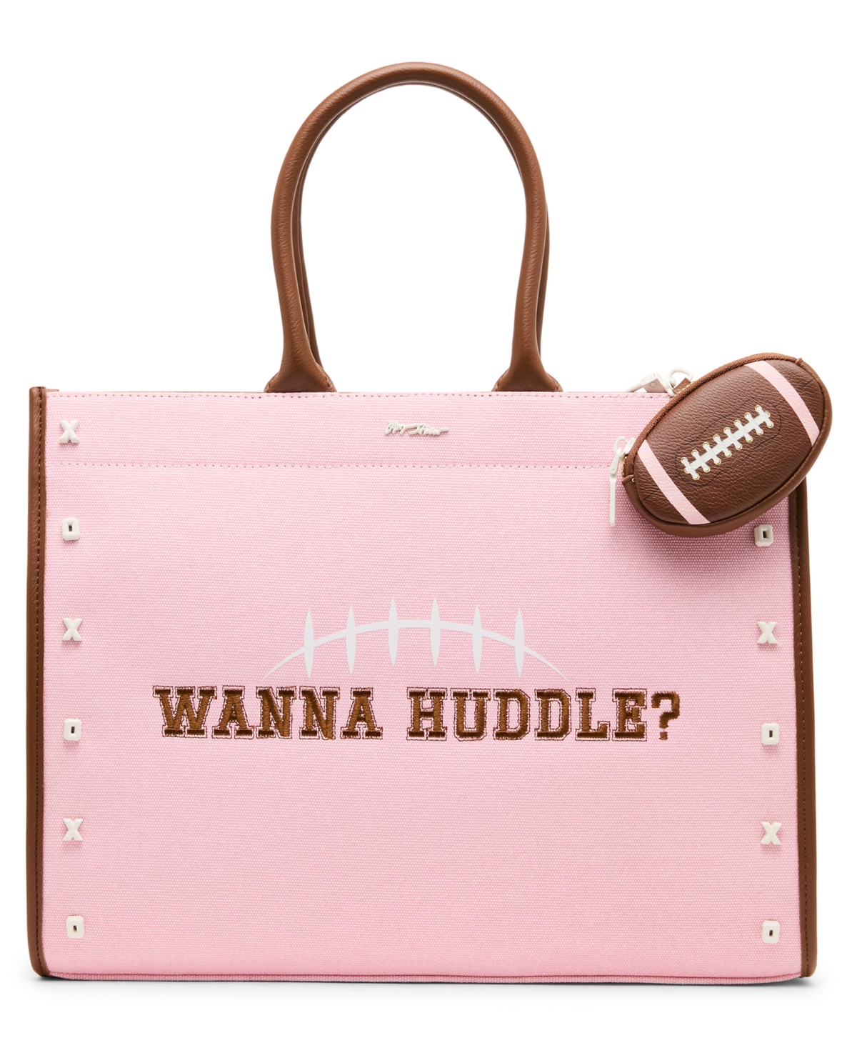 Betsey Johnson Wanna Huddle Large Tote Handbag