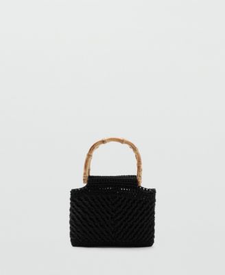 Women's Bamboo Handle Handbag