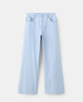 Women's Wide Leg Mid-Rise Jeans