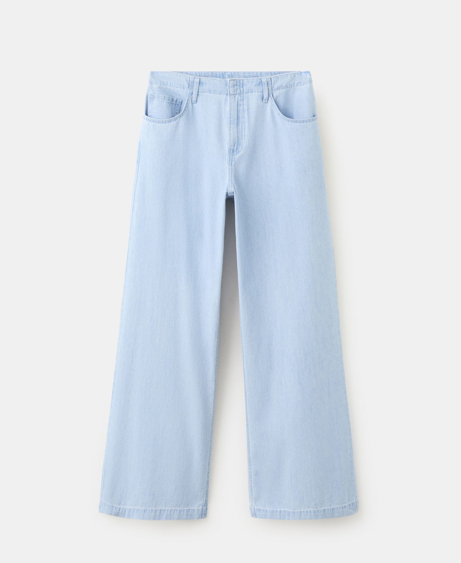 Women's Wide Leg Mid-Rise Jeans