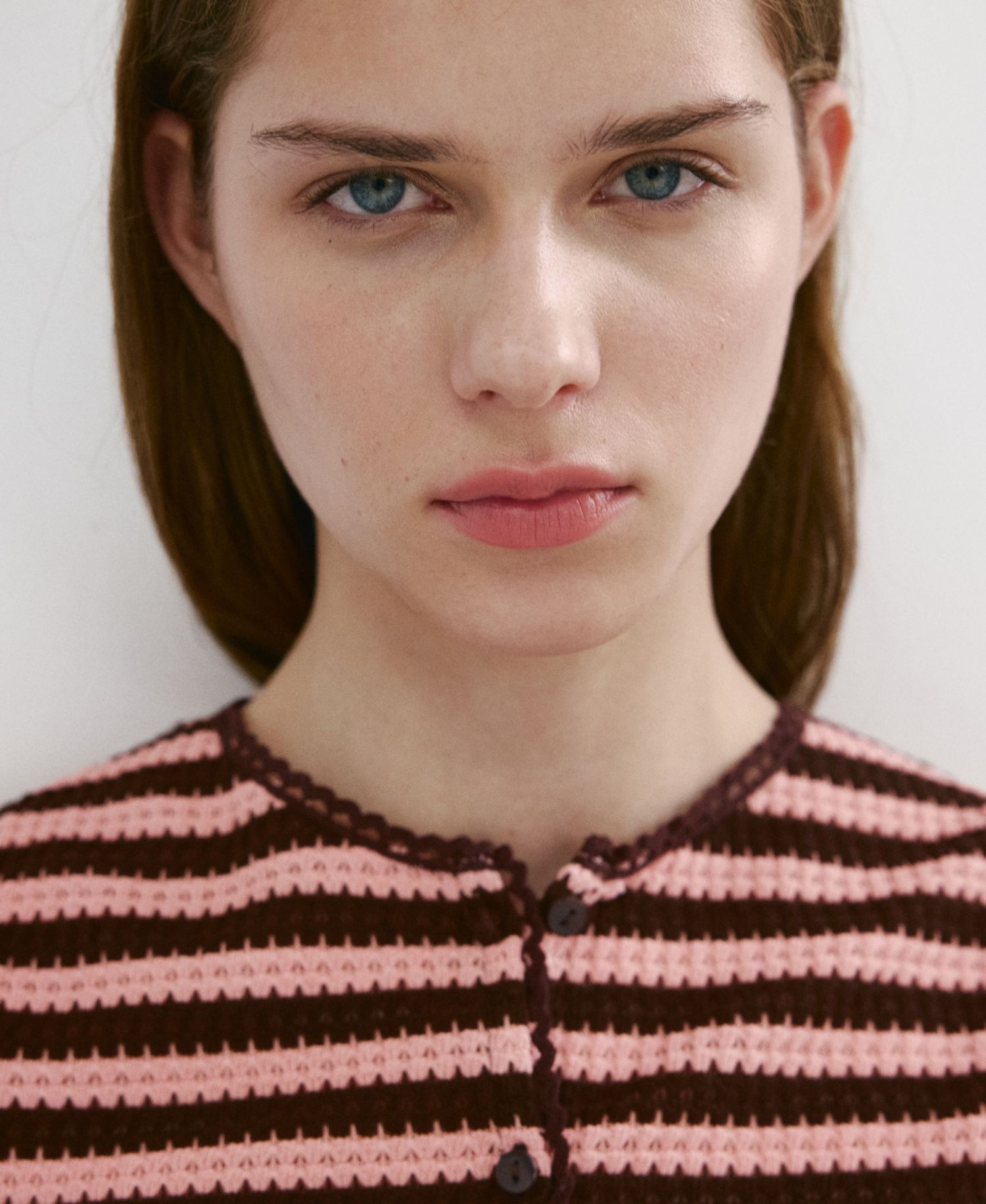 Women's Striped Knit Top