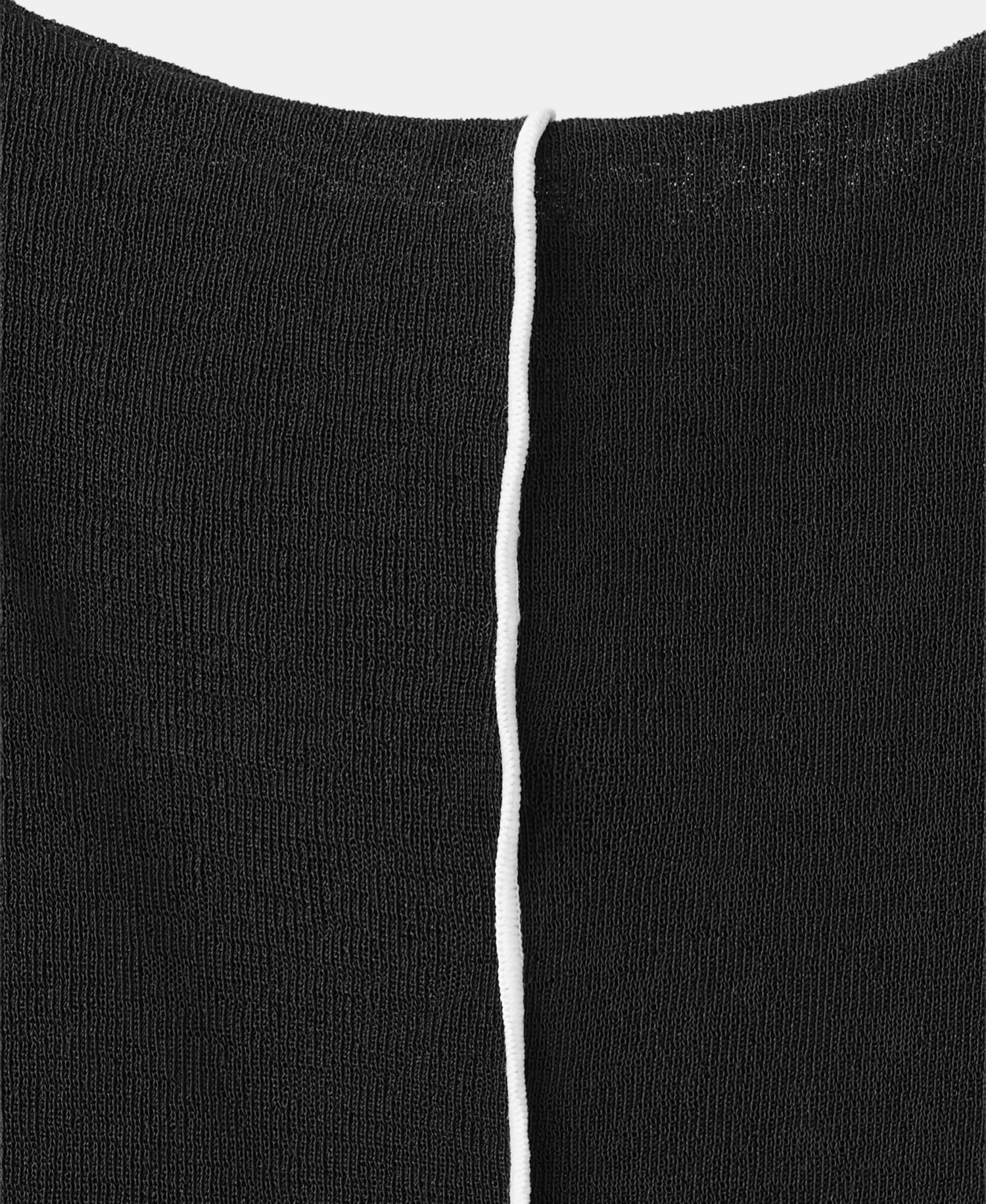 Women's Contrasting Stitching Detail Knit Dress