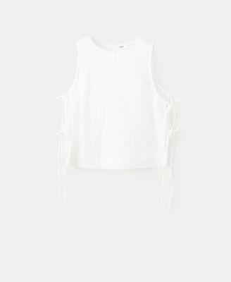 Women's Ties Double Gauze Top