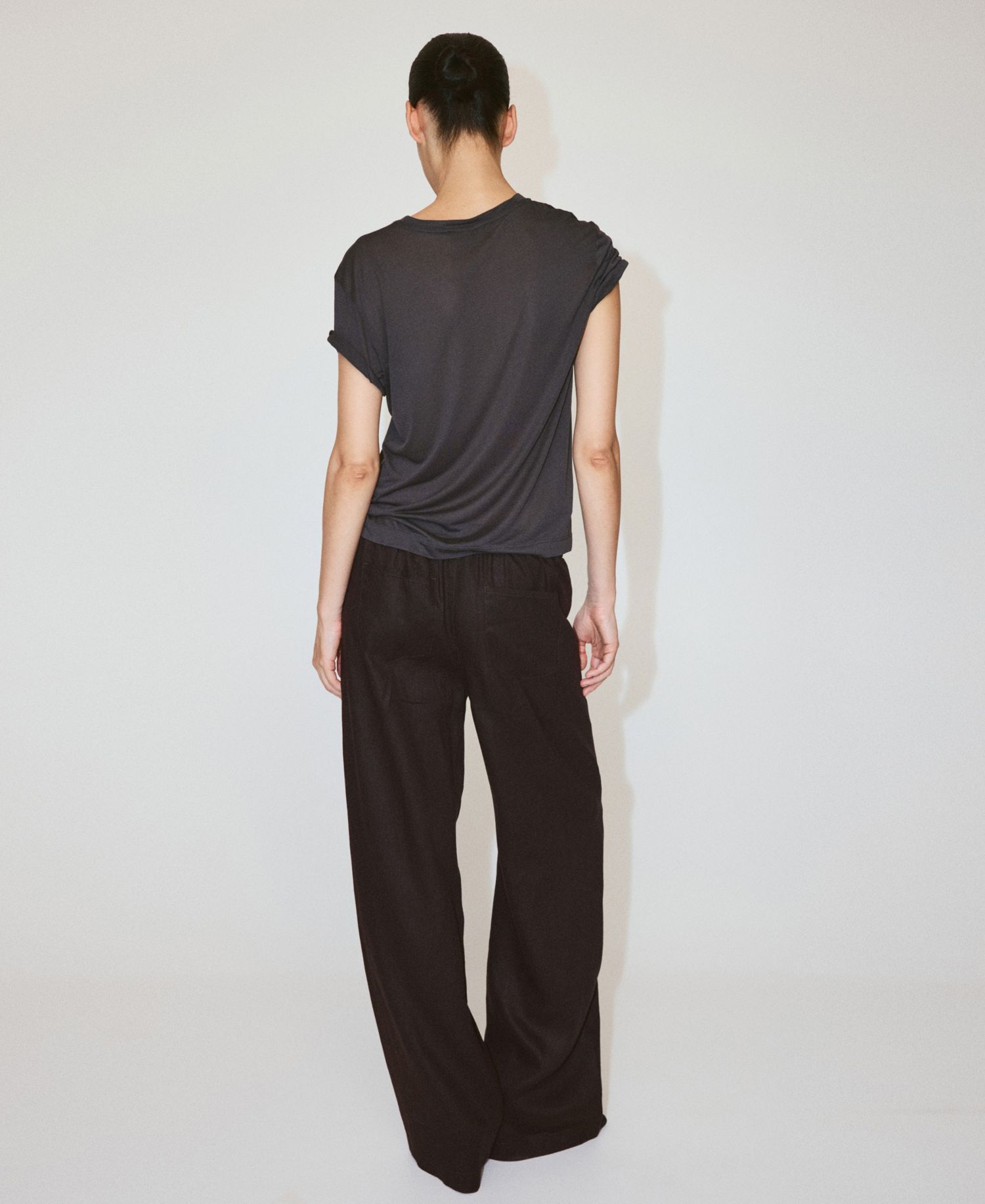 Women's Bow Linen Pants