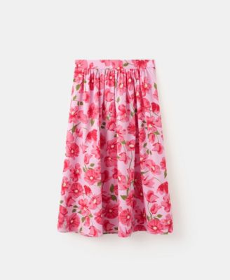 Women's Cotton Midi Skirt