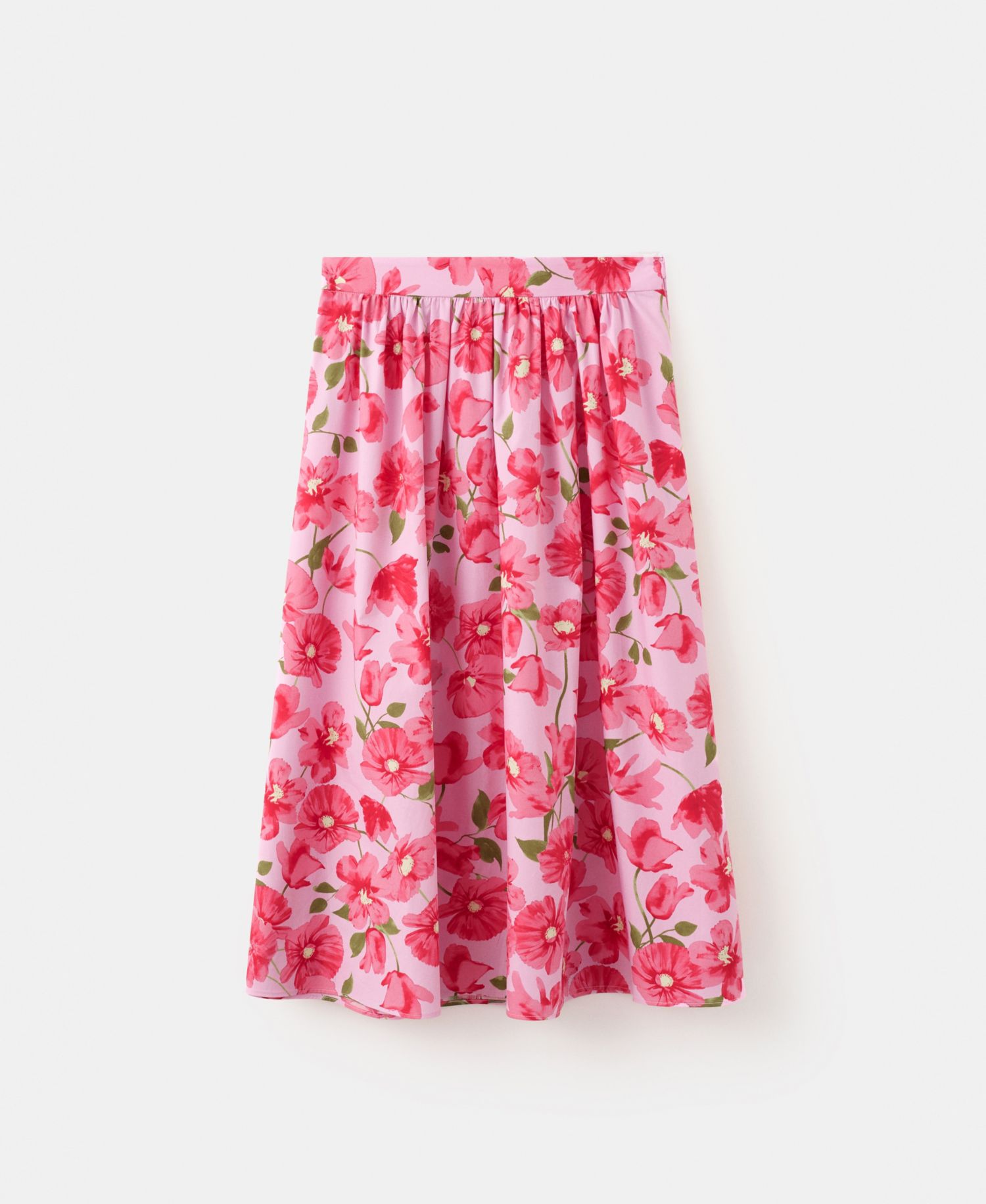 Women's Cotton Midi Skirt