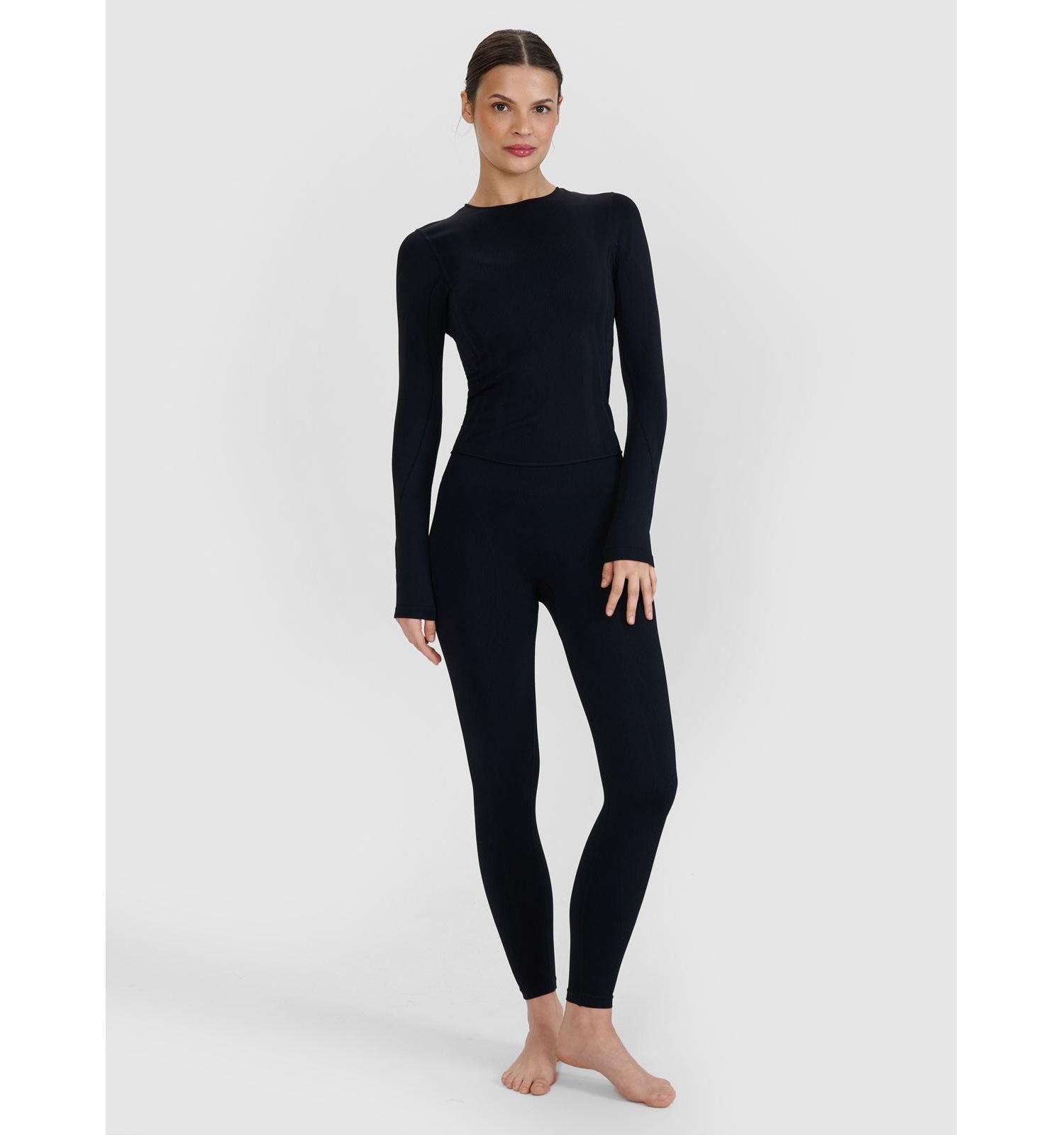Women's Longsleeve For Yoga With Back Cutout