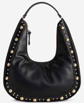 Kyel Studded Hobo Bag
